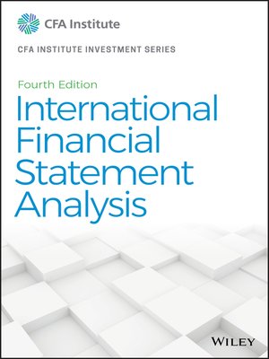 cover image of International Financial Statement Analysis
